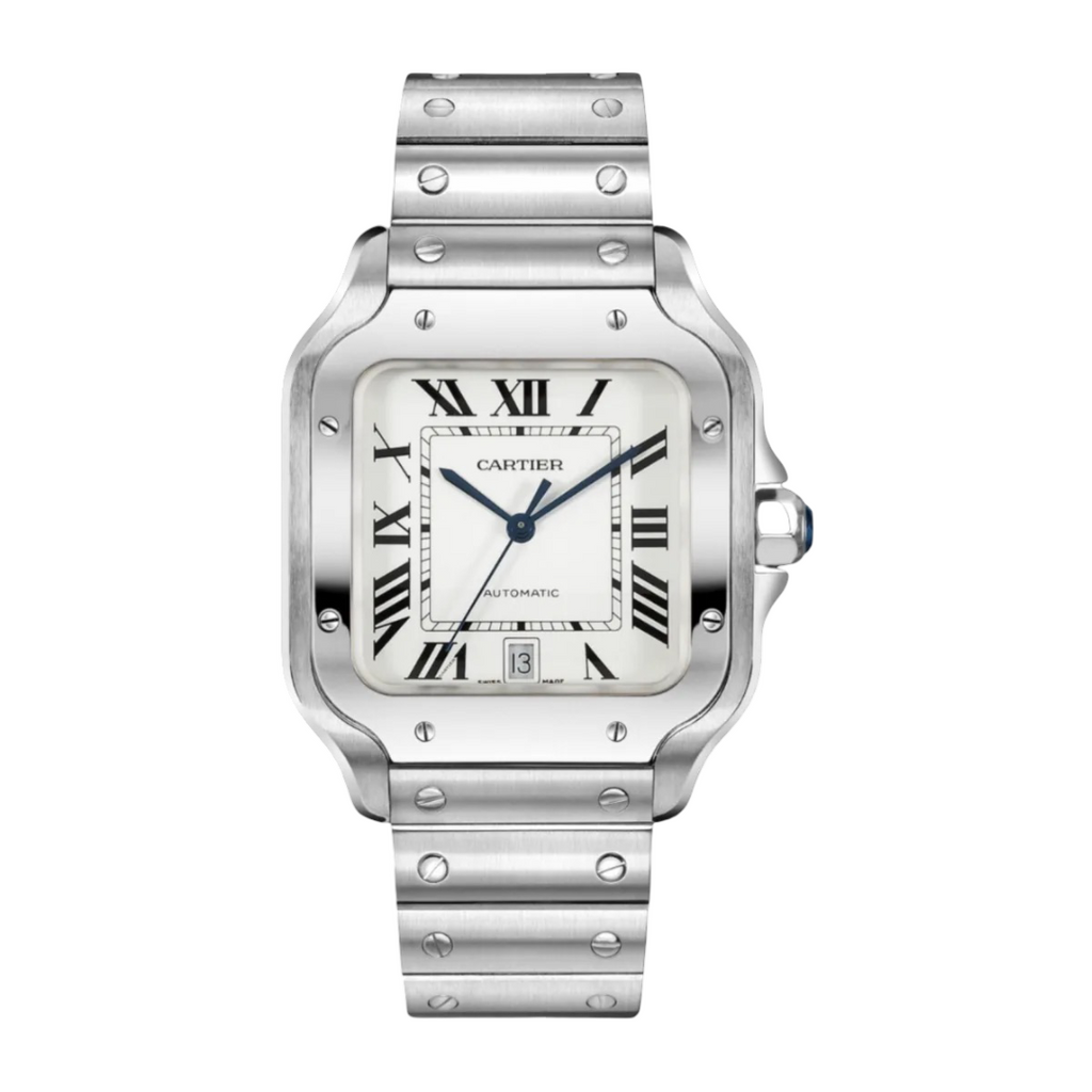 Santos de Cartier White Dial