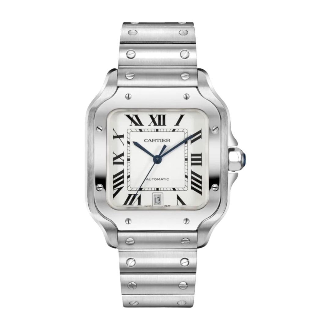 Santos de Cartier White Dial