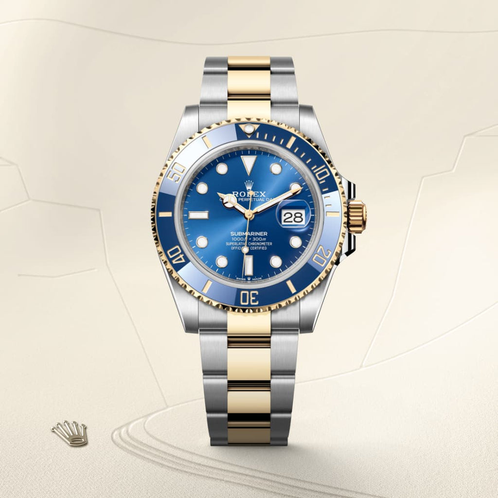 Rolex™ Blue & Gold Water Ghost Submariner
