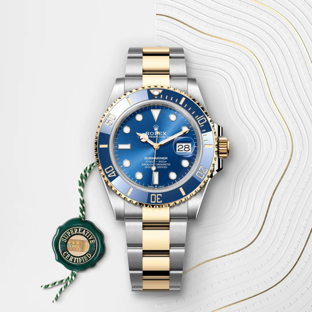 Rolex™ Blue & Gold Water Ghost Submariner