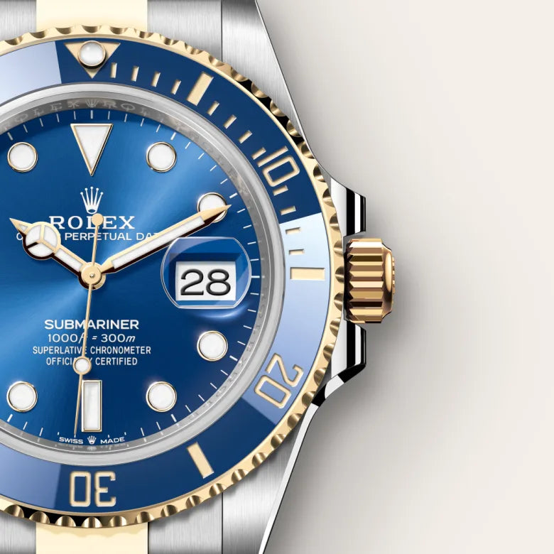 Rolex™ Blue & Gold Water Ghost Submariner