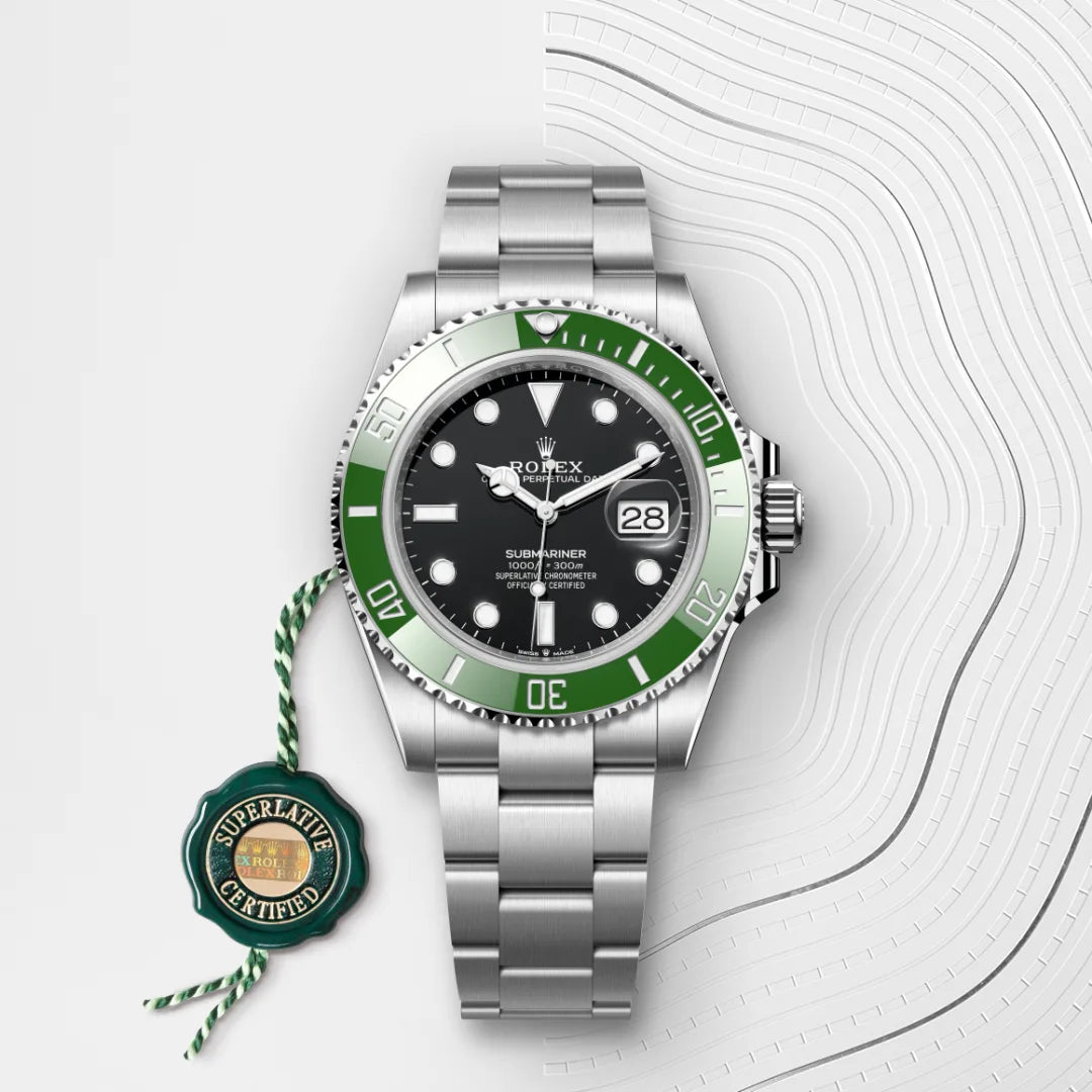 Rolex™ Green & Black Water Ghost Submariner