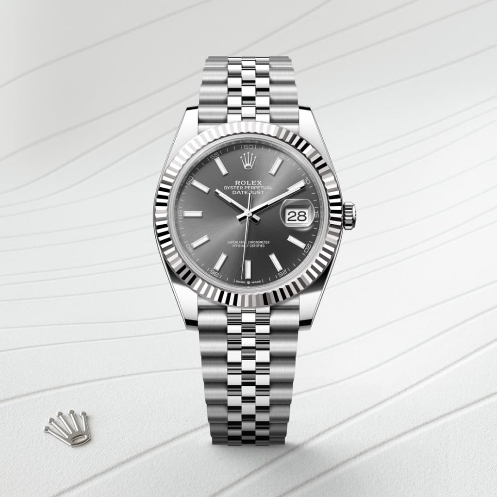 Rolex™ Datejust 41 Silver Dream