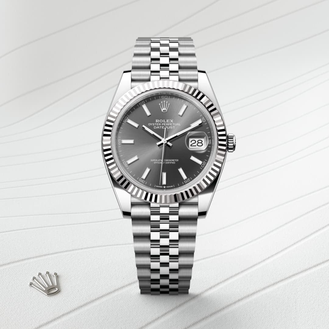 Rolex™ Datejust 41 Silver Dream