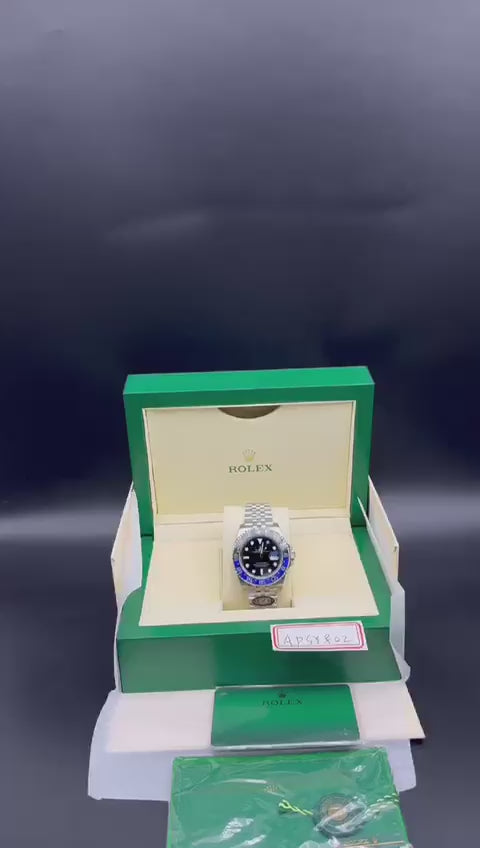 Rolex™ GMT-Master II Black & Blue Bezel